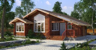 Строительство из двойного бруса под ключ Якутск цены от 13205 руб.