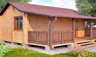 Проекты бань из пеноблоков от 3698 рублей в Якутске - Строй-Ктс | Услуги под ключ